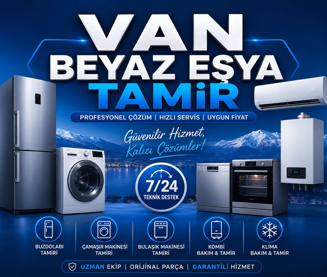 Van Beyaz Eşya Tamir